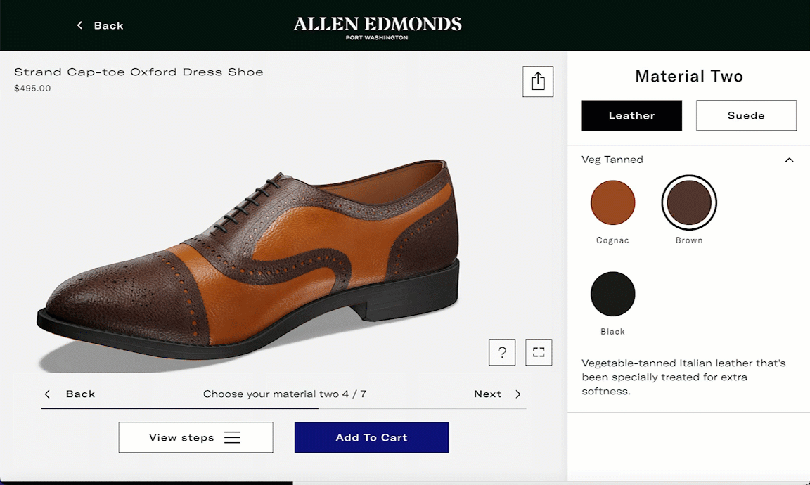 Allen edmonds 7 last shop